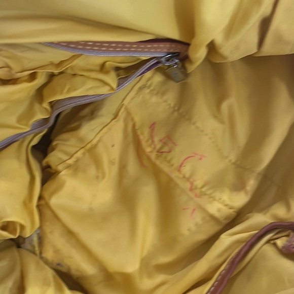 Blue and yellow MZ Wallace designer bag - Picture 7 of 7